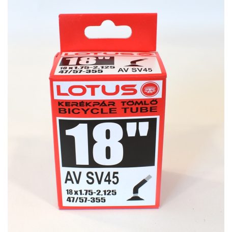 T.18X1,75-2,125 LOTUS AV SV90/ 45 HAJLÍTOTT SZELEPSZÁR 47/57-355