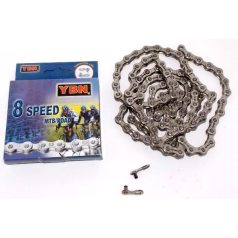   LÁNC YBN 08-SEB 1/2X3/32 IB-SH8-S2 116L KRÓM 8S 1XKÖNNYÍTETT