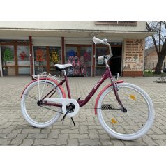 26 Biketek Feliz női kerékpár bordó
