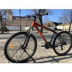   Kross hexagon x 100 M 26-s narancs/ grafit/ matt férfi kerékpár